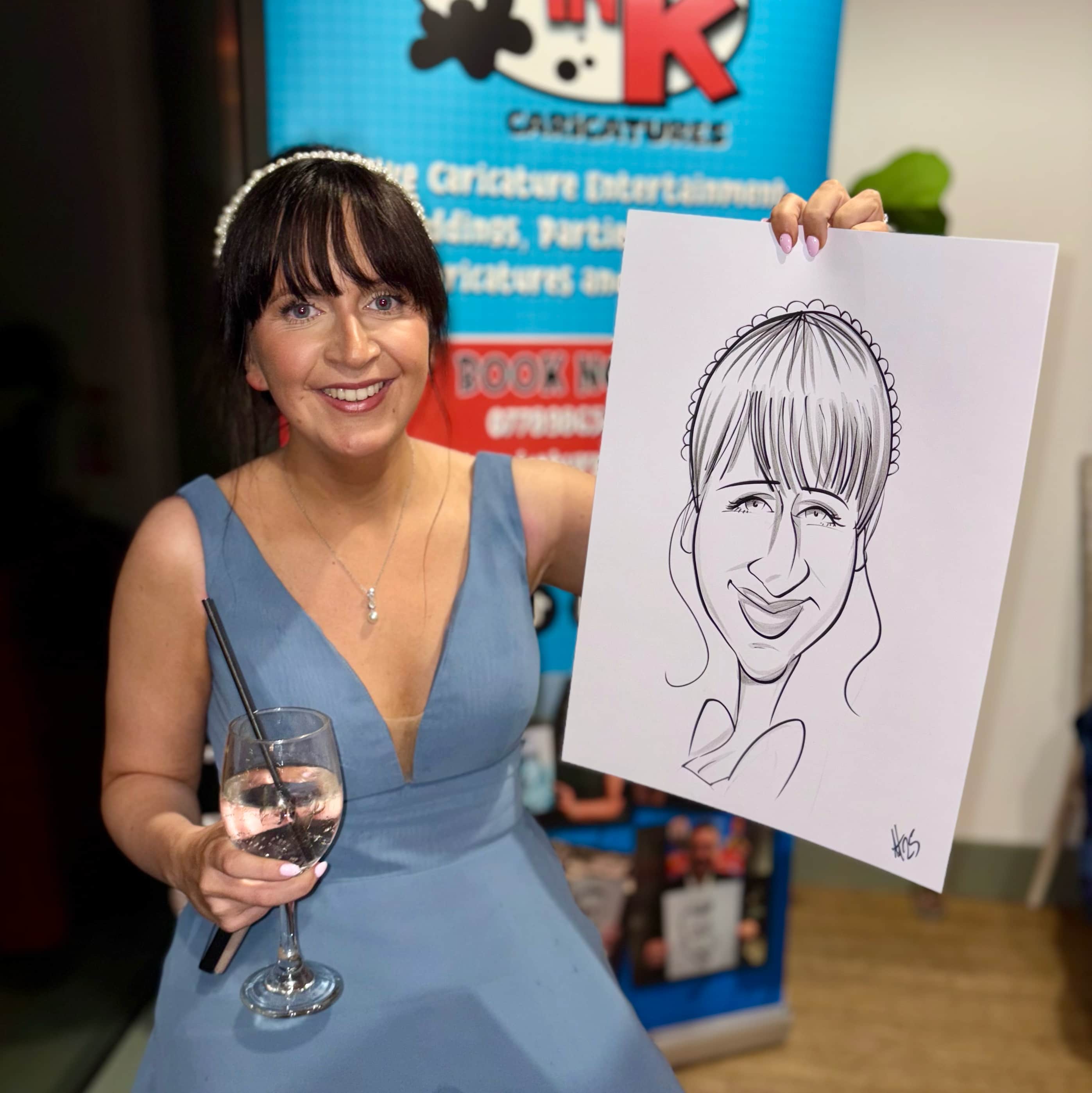 Caricatures from Geeky Ink give Laughs All Round with Fun & Entertainment