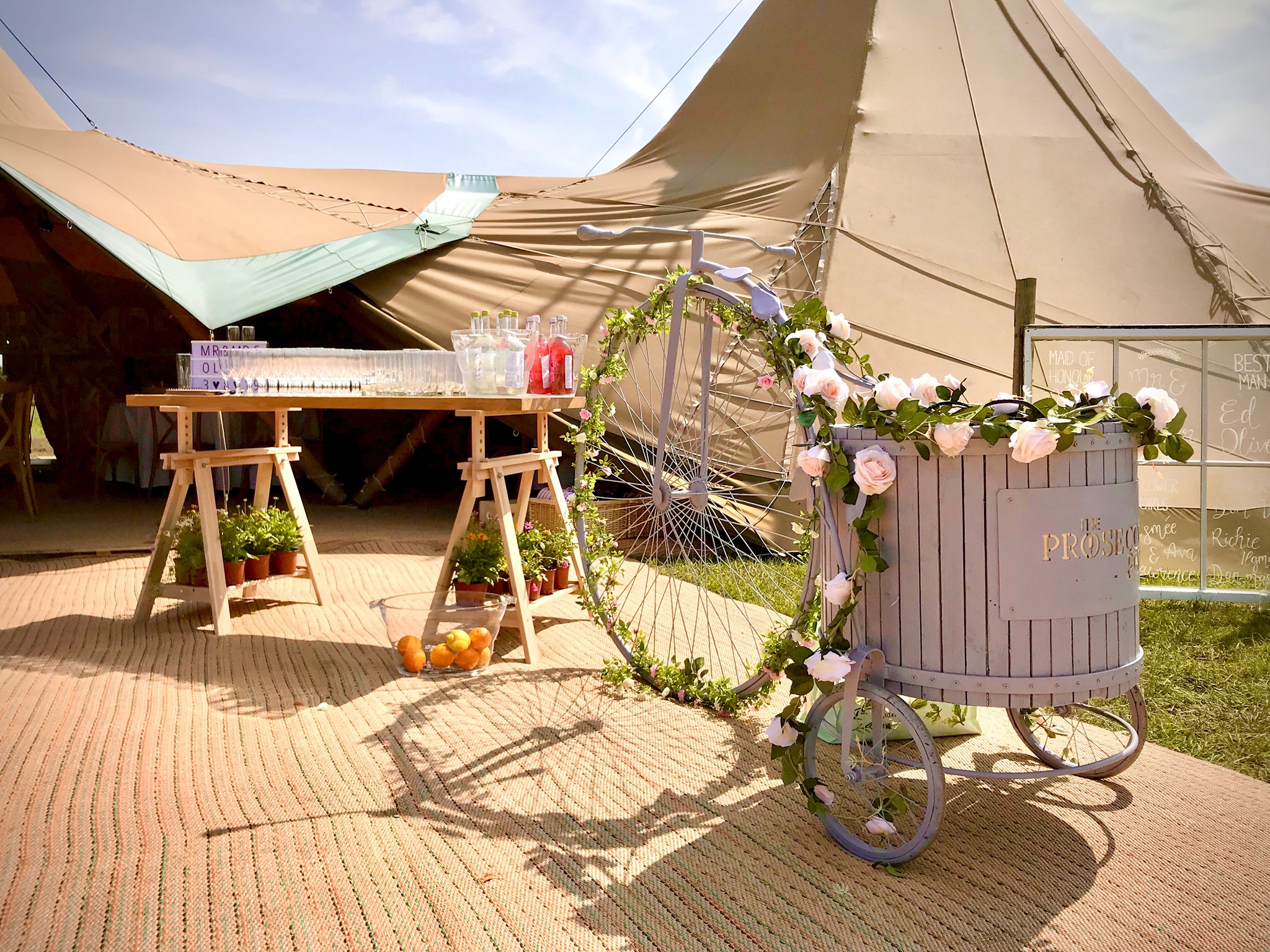 All-Inclusive Penny Farthing Bike Bar