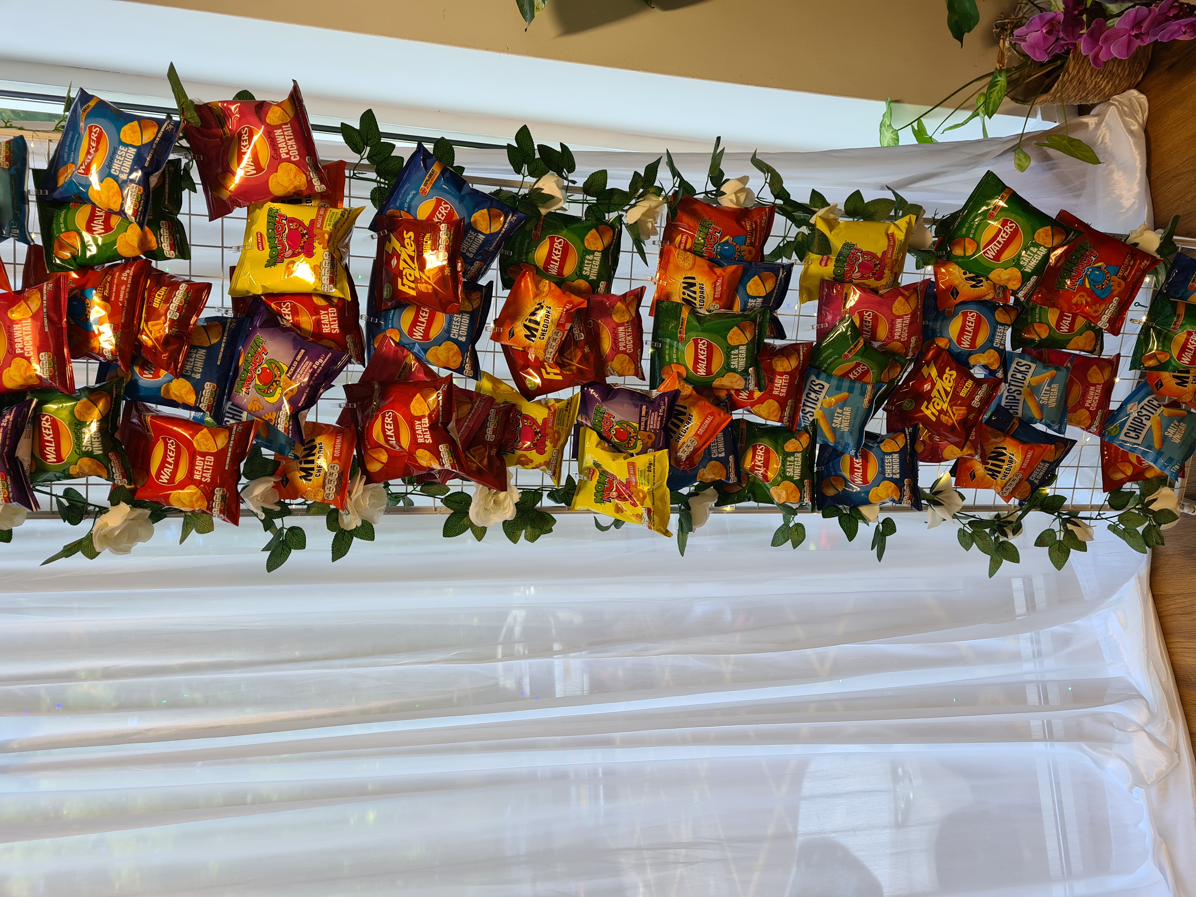 Luxury Crisp Wall  - The Perfect Snack Station