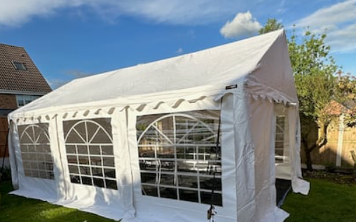 3m x 6m Gala Tent Ideal for Weddings & Gatherings