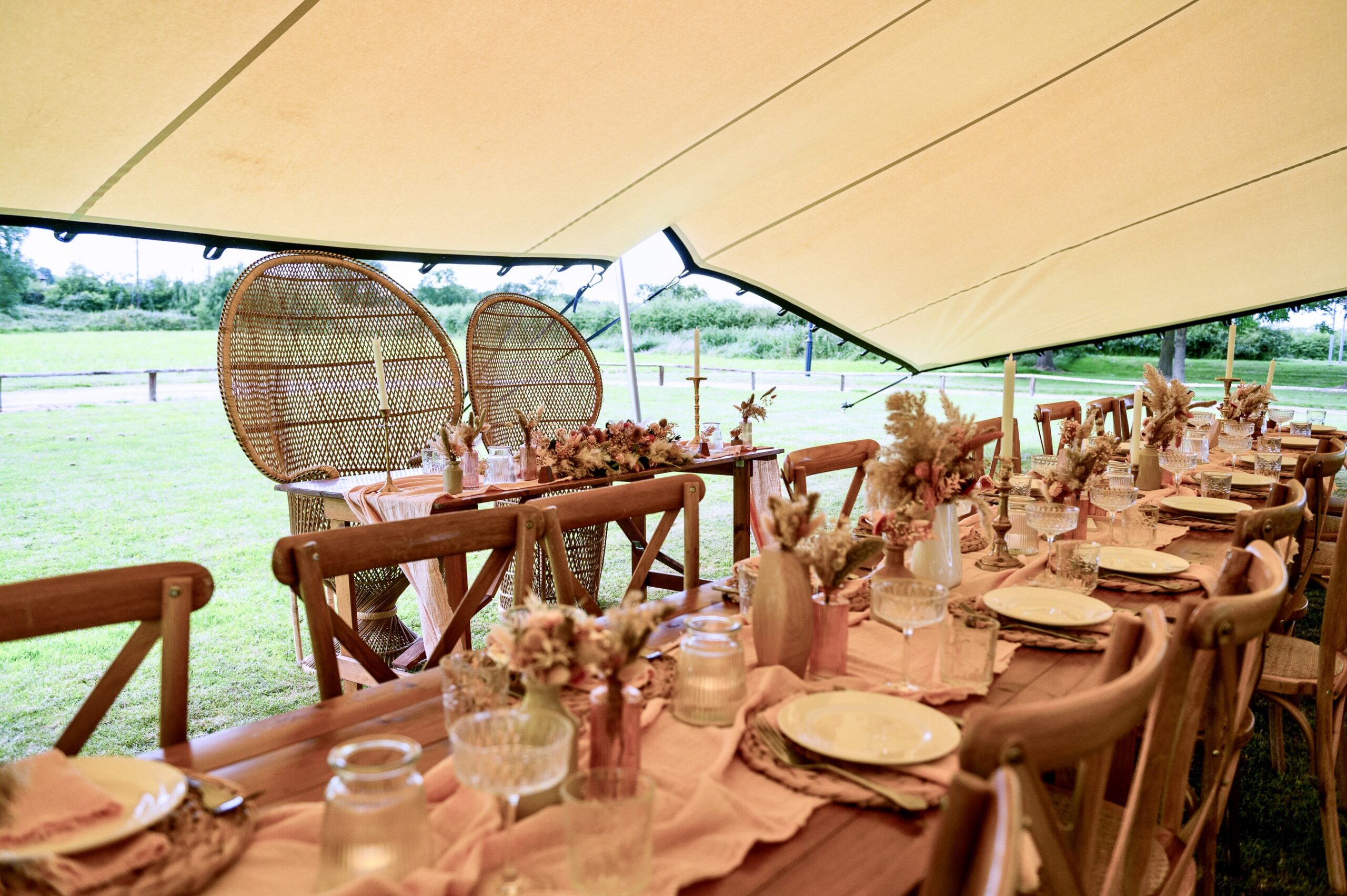 10m x 15m Stretch Marquee For Up To 150 Guests