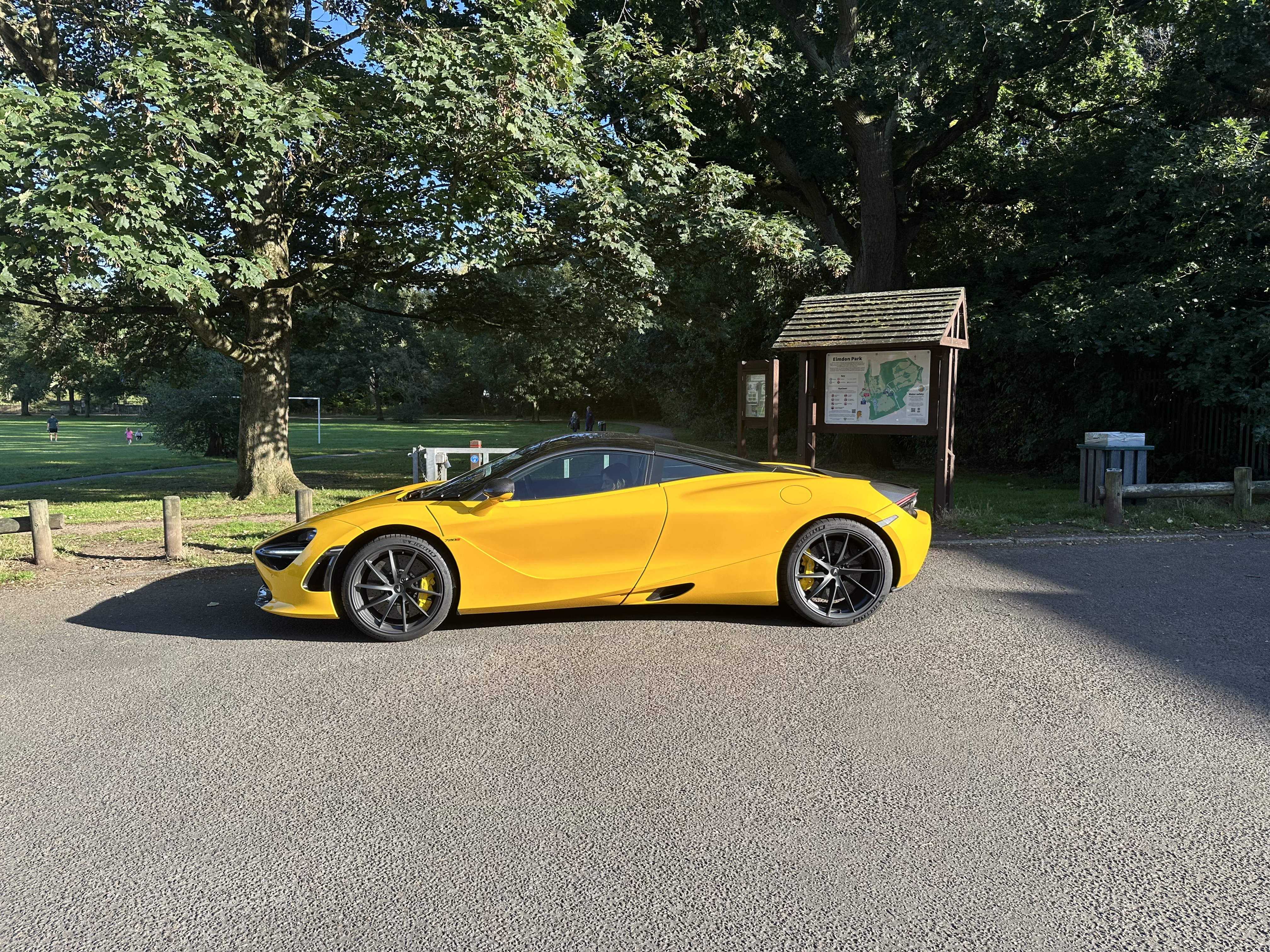 Arrive in Style in a Stunning Volcanic Yellow 720S
