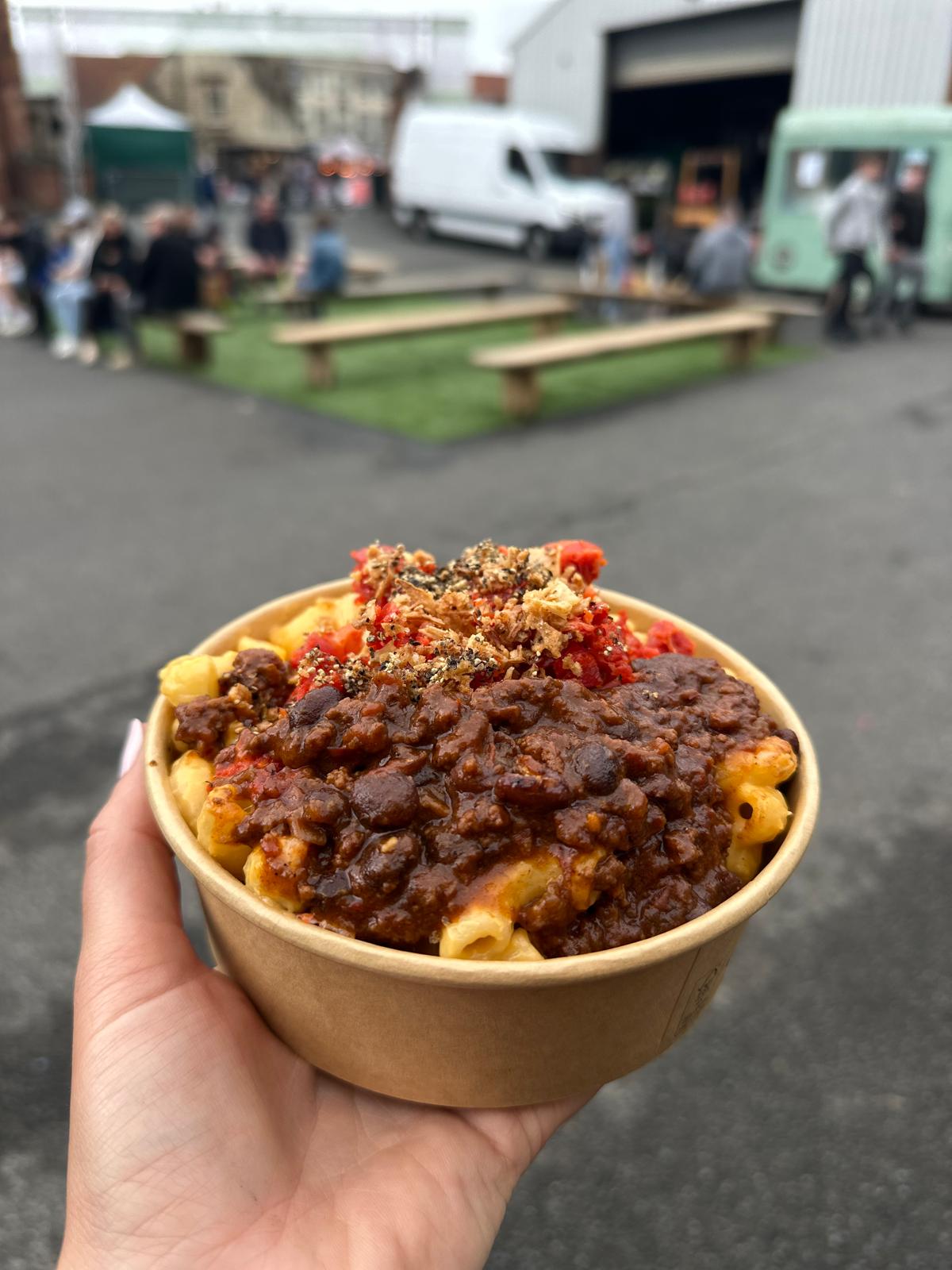 Oozing Cheese Loaded Mac & Cheese