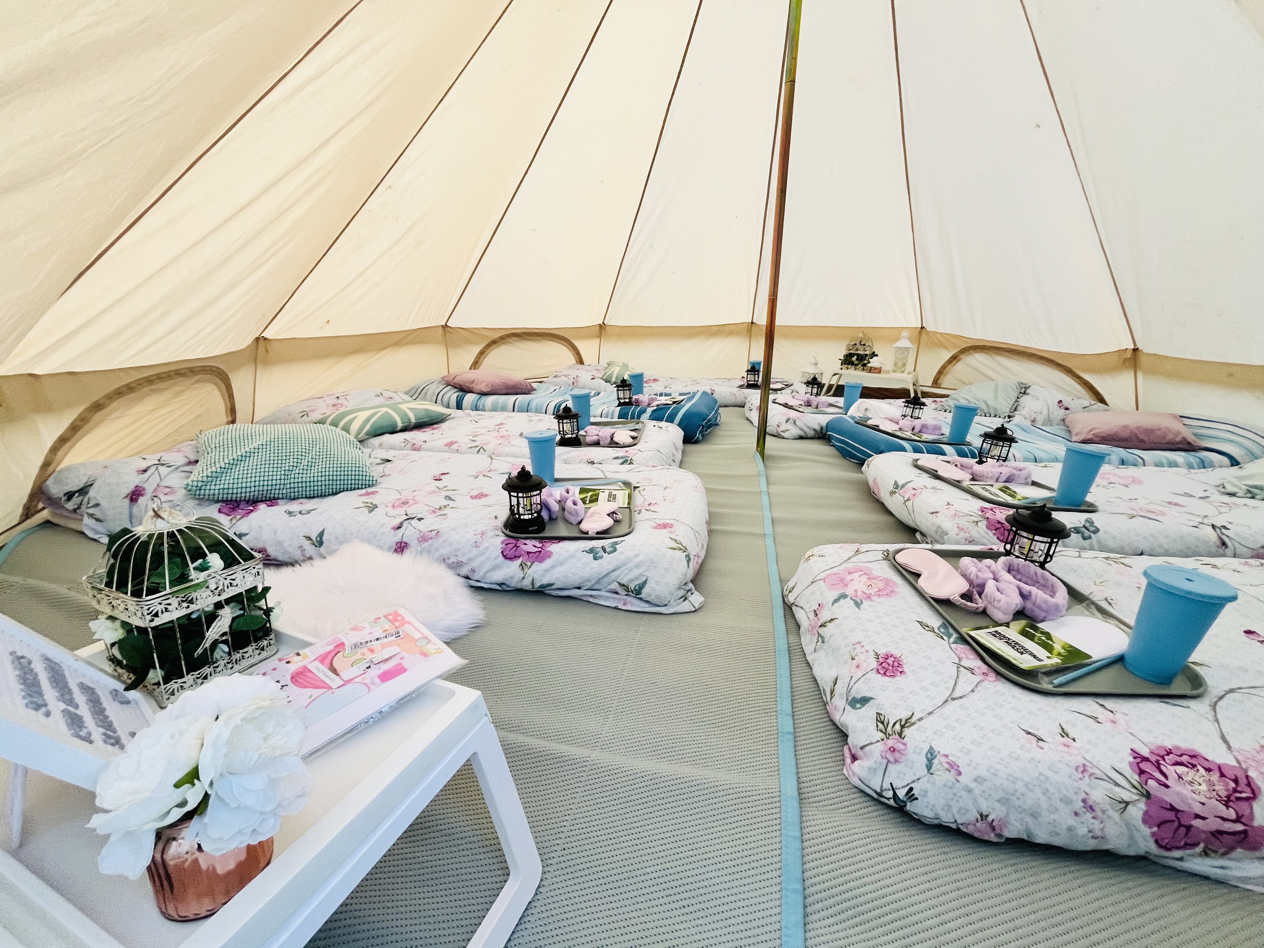 Magical 5m Bell Tent Sleepover Tailored to Your Theme