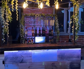 Rustic Mobile Bar Serving You Bespoke, Unlimited Premium Cocktails