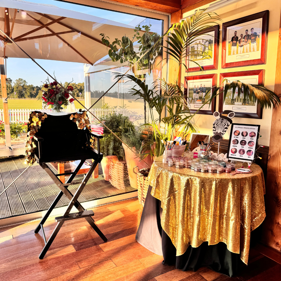 The Signature Glitz Bar – Interactive Corporate & Event Glitter Station