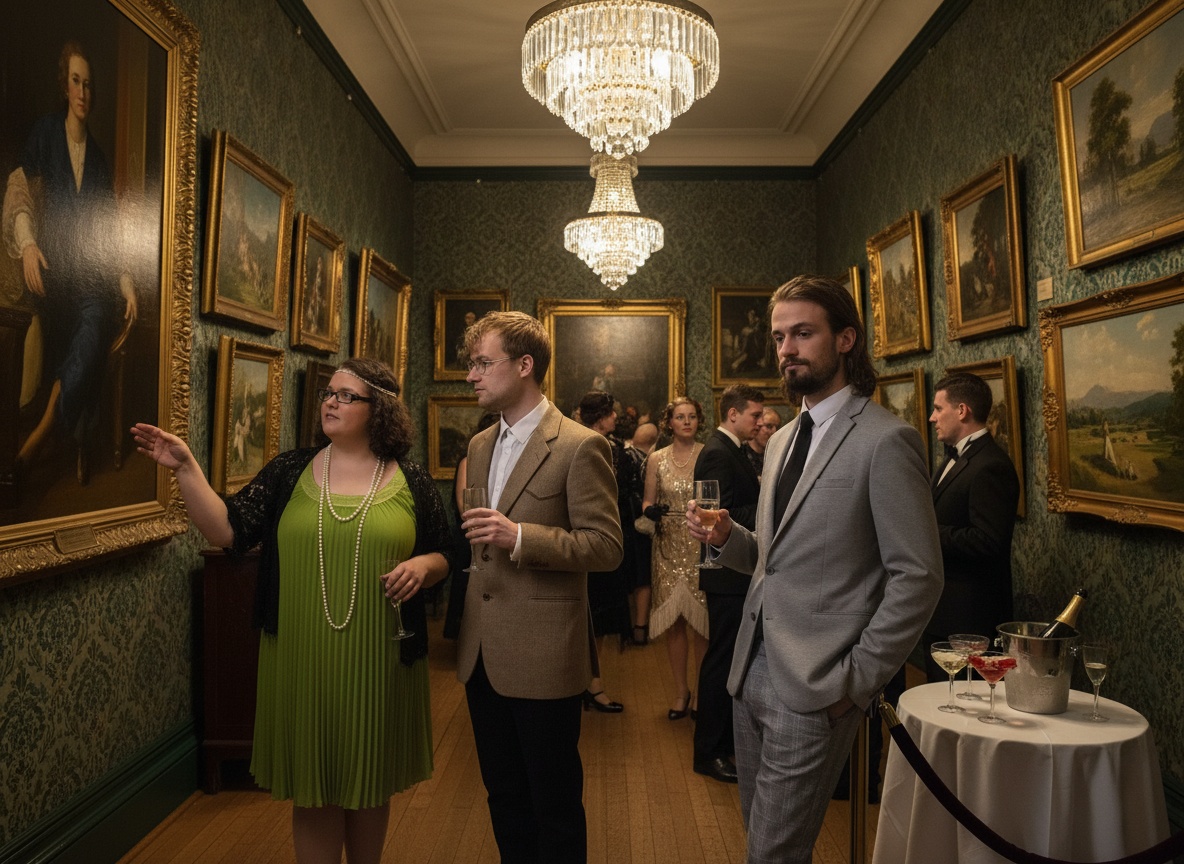 The Art of Murder - Fully Acted Large Group Murder Mystery