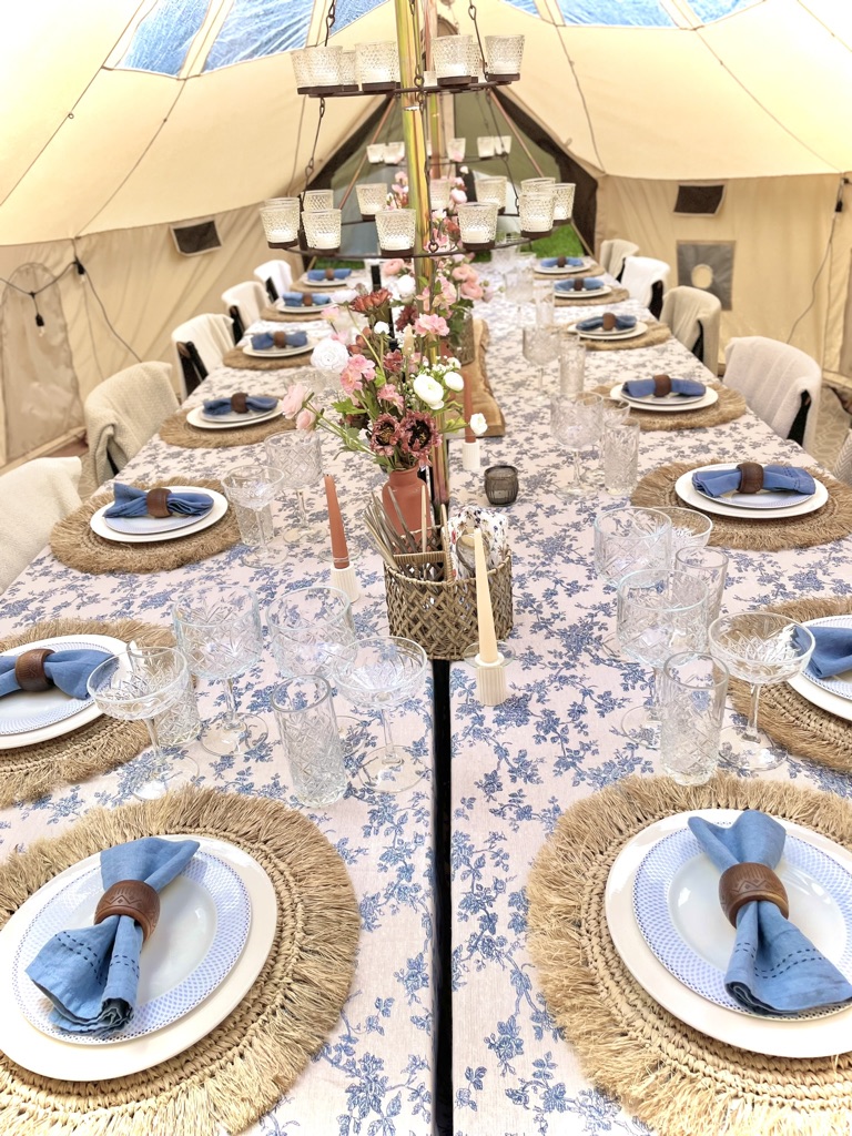 6m x 4m Styled Dinner Tent
