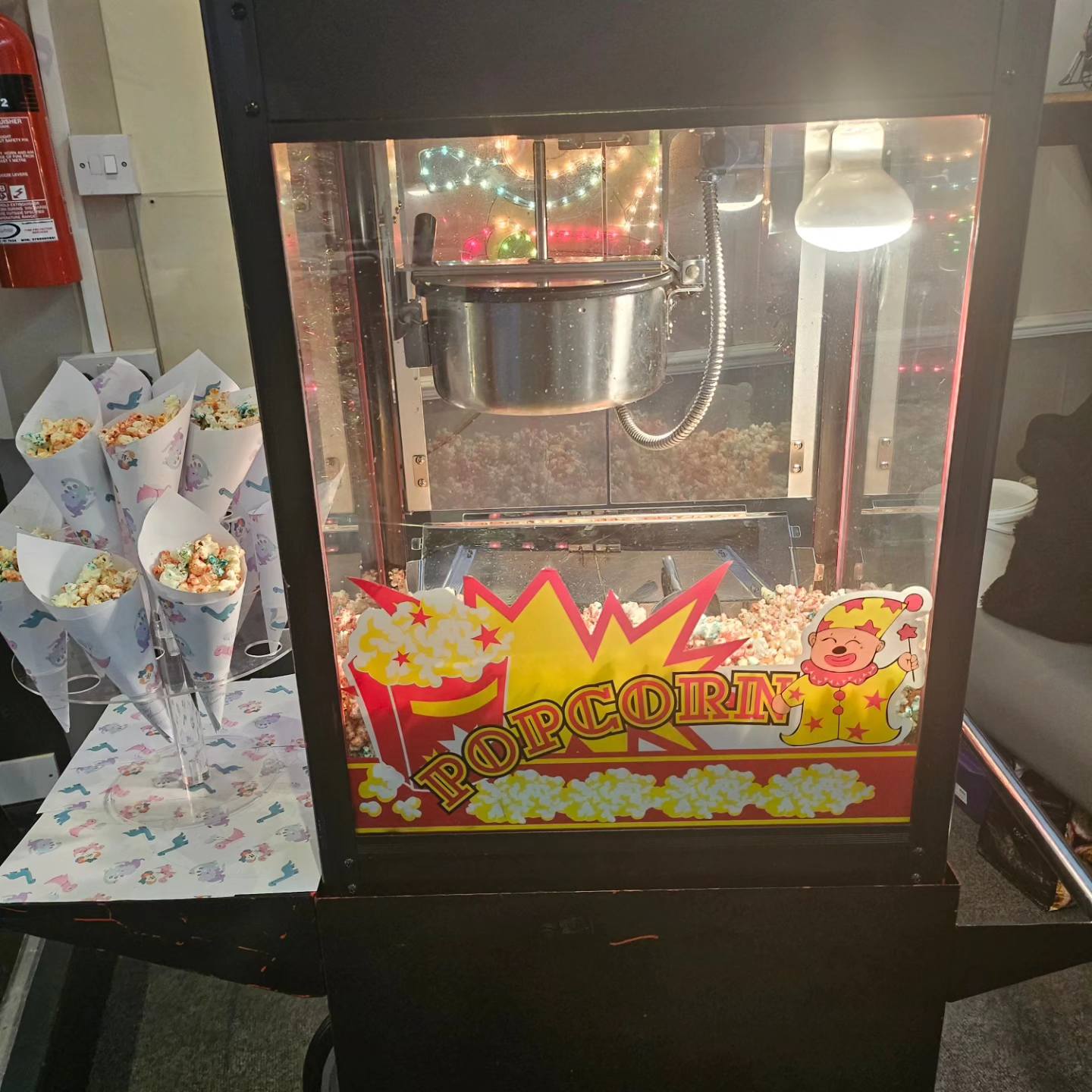 Unlimited Freshly Made Popcorn & Candy Floss