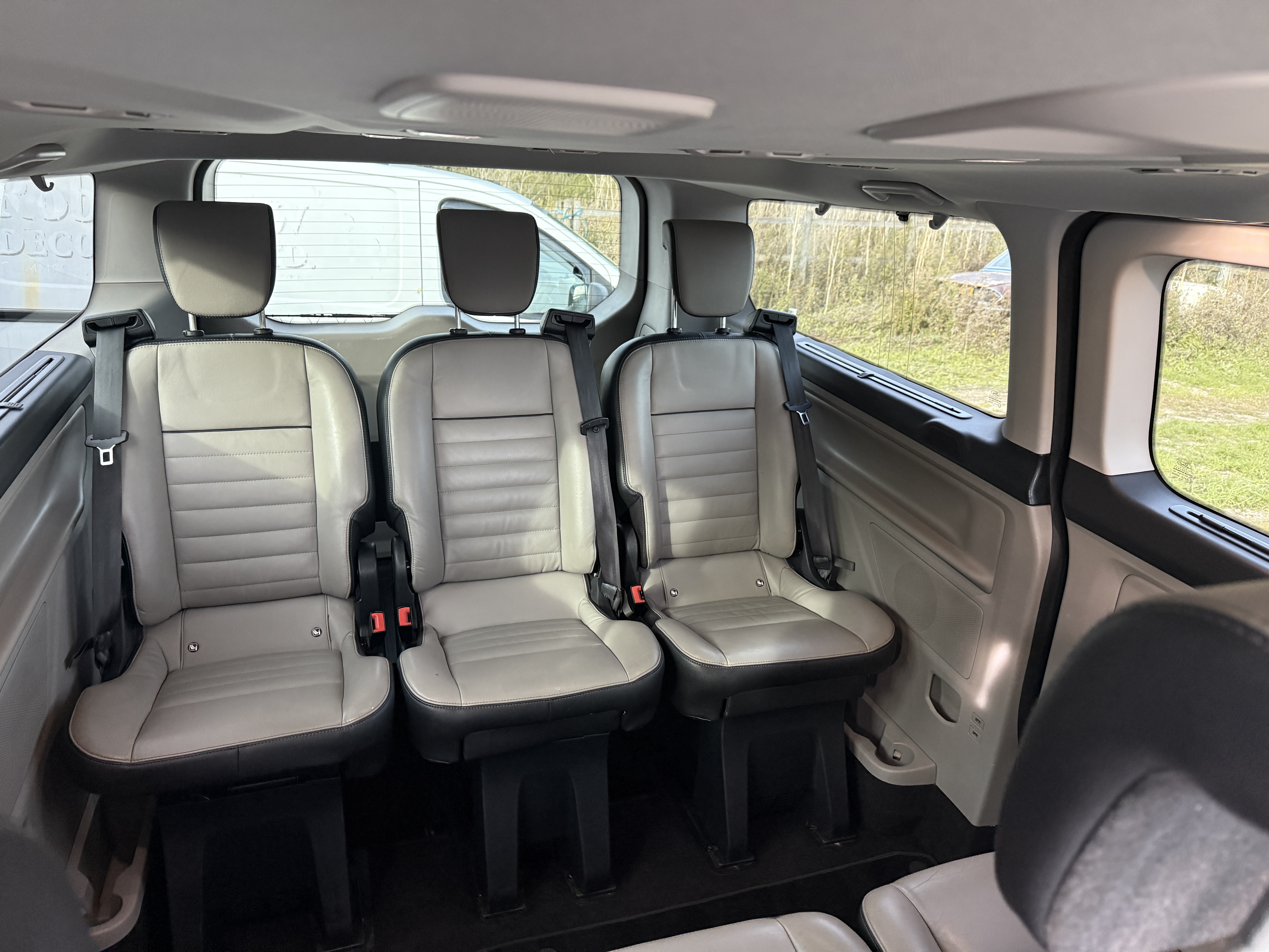 8-Passenger Luxury Minibus with Starlight Ceiling & TV