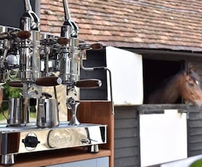 Licensed Horsebox Trailer Bar Serving Gin, Beer & Sustainable Coffee