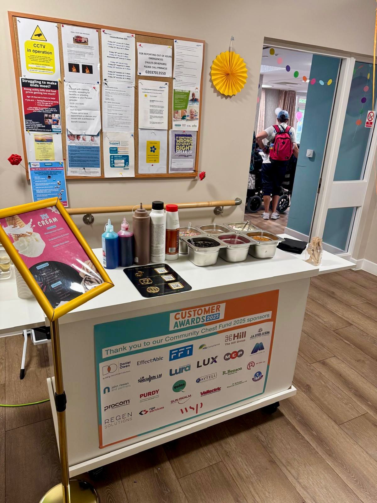 Deliciously Creamy Soft Scoop Ice Cream Station