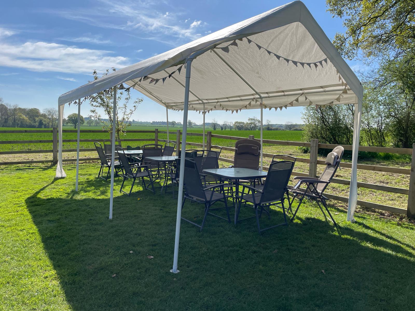 3m x 6m Gala Tent Ideal for Weddings & Gatherings