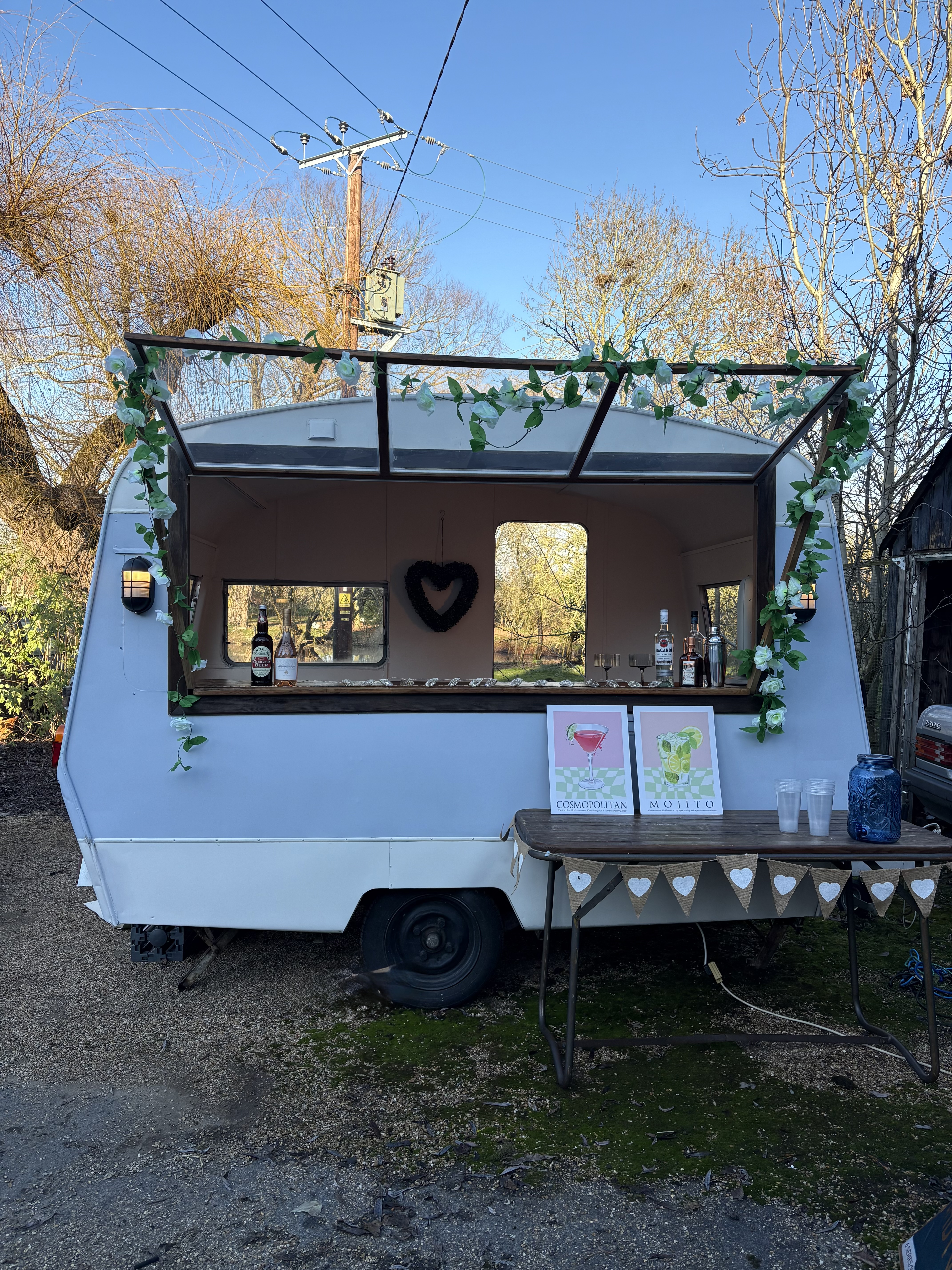 Unforgettable Events Start with Our Mobile Caravan Bar