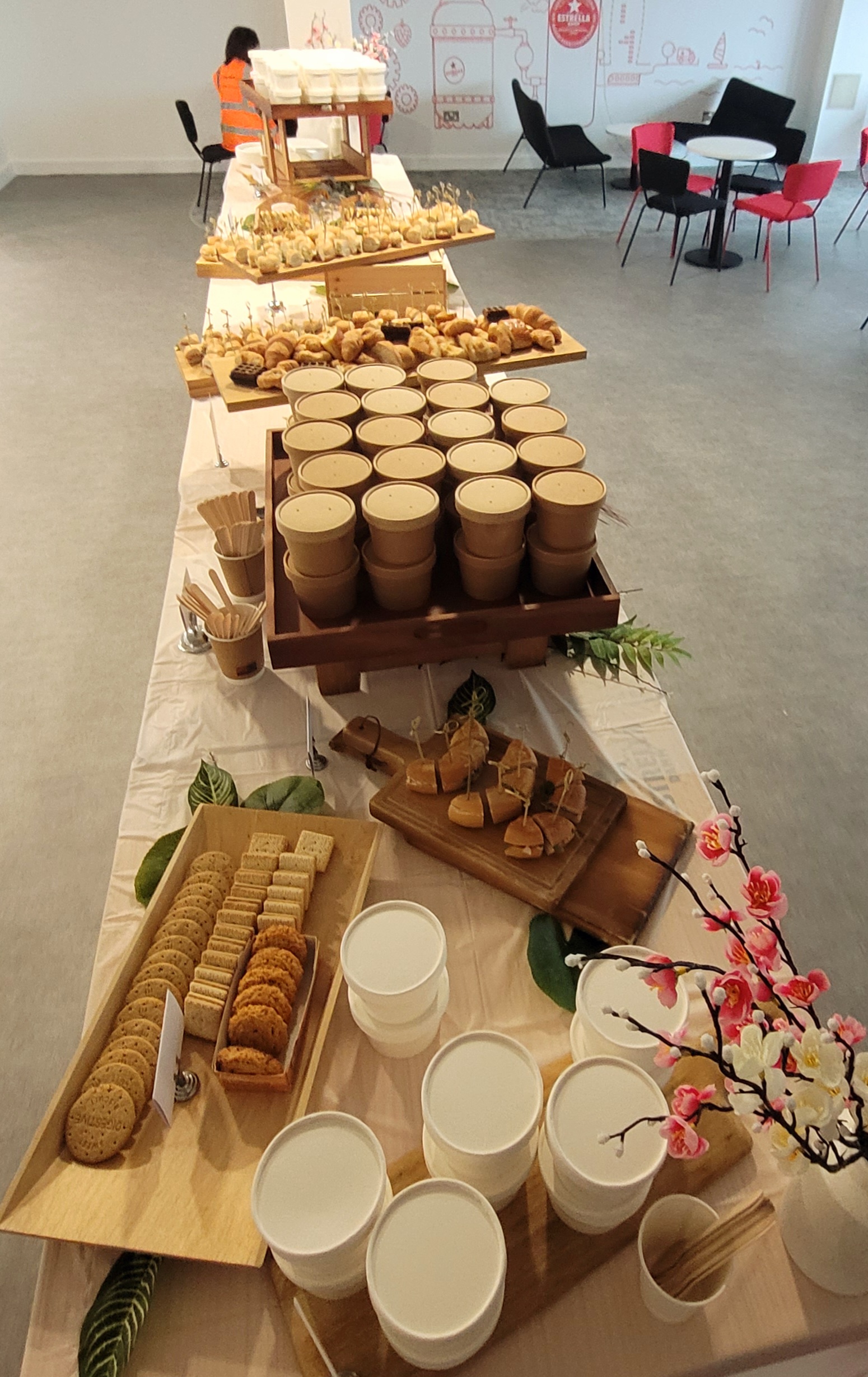 Fuel Events the Right Way: Staffed Breakfast, Lunch & Coffee