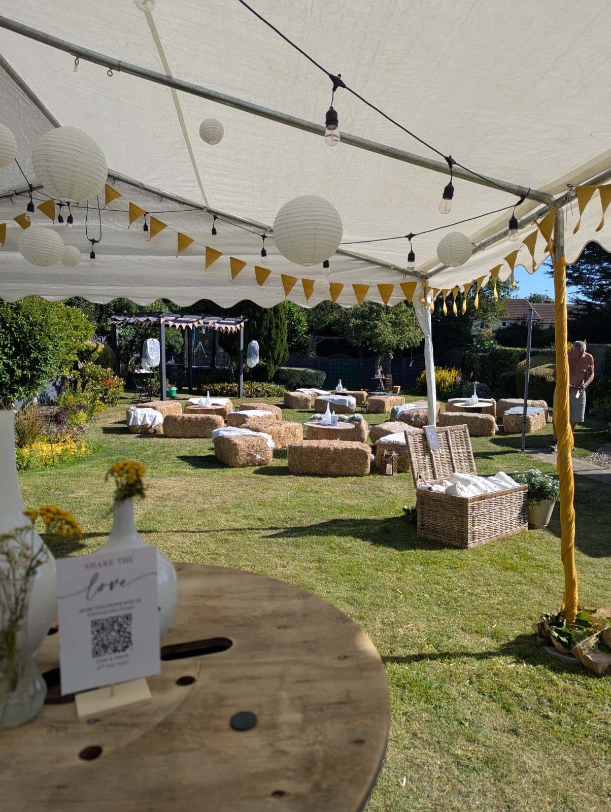 Spacious 5m × 10m Event Marquee