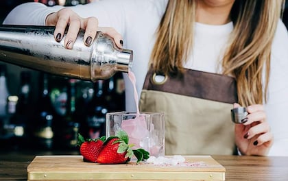 Perfect Pop-Up Rustic Bar Serves Your Favourite Beverages