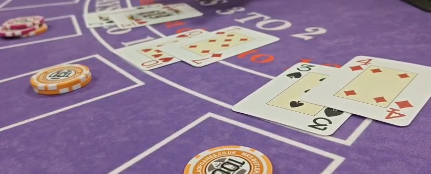 LED Fun Casino Experience: Classic Roulette & Blackjack Duo