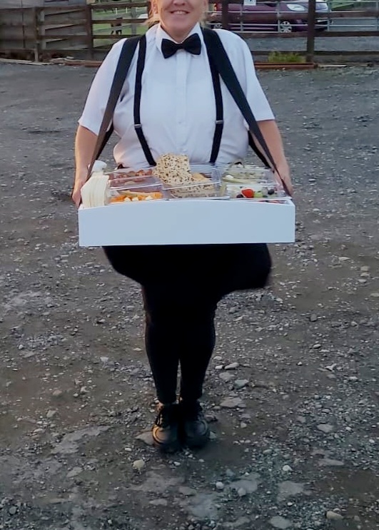 Walking Charcuterie Station