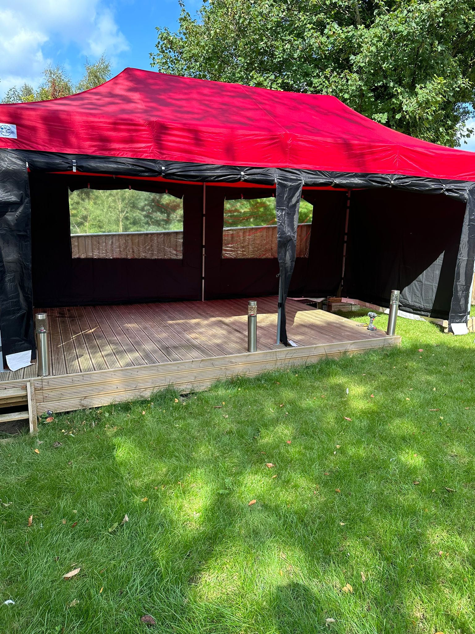 3m x 6m Gazebo Hire for Any Event