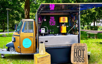High-Quality Classic Dogs & Loaded Fries Served from Eye-Catching Truck
