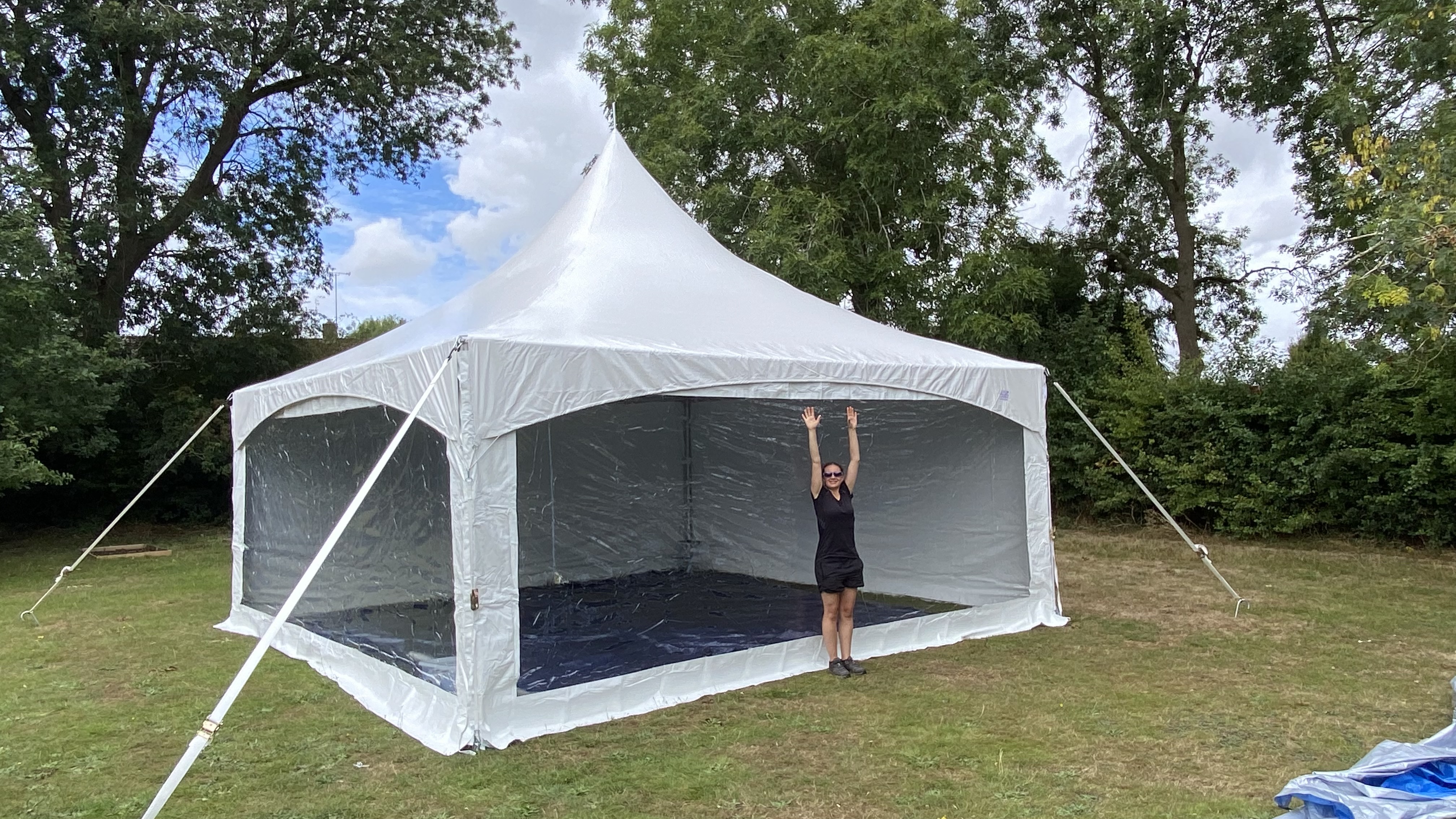 A Noble Shelter Awaits: 6x6m Pagoda Fit For Feasts, Fetes, Festivities