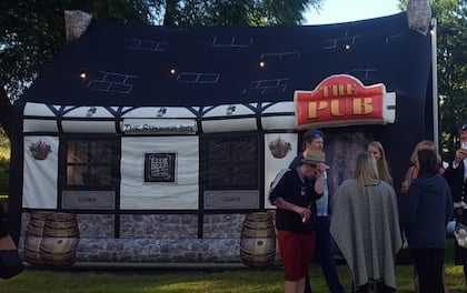 The Inflatable Tent Pub: Your Portable Party Destination