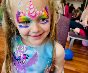 Face Painter Adds A Touch of Magic