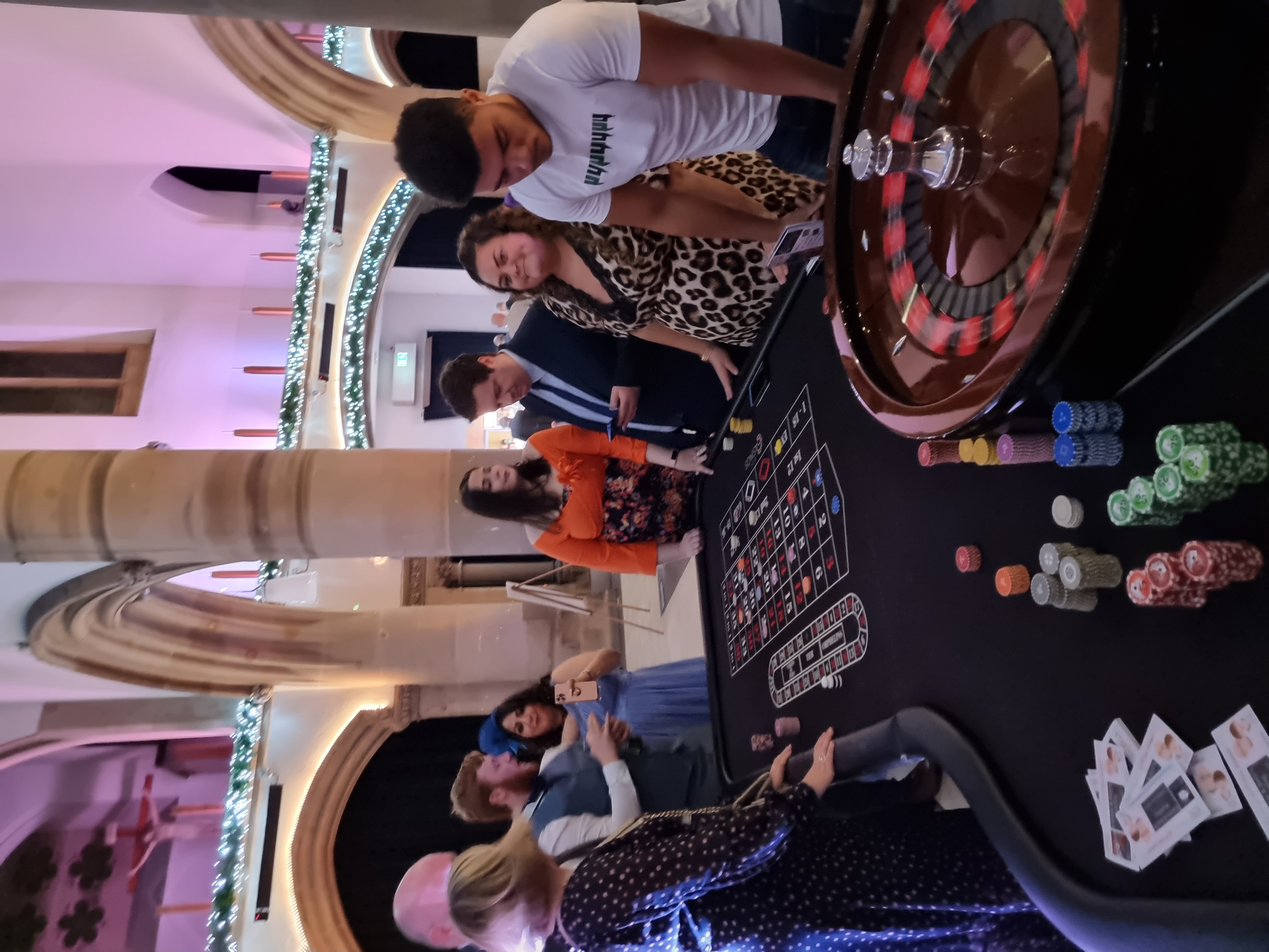 Roulette Table with Professional Croupier