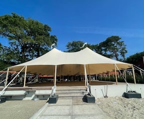 Sailcloth 10m x 28m Marquee for up to 100 Seated Guests