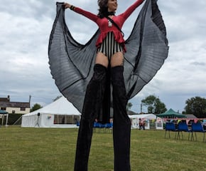 Elevate Your Event With Enchanting Presence Of Duo Stilt Walkers