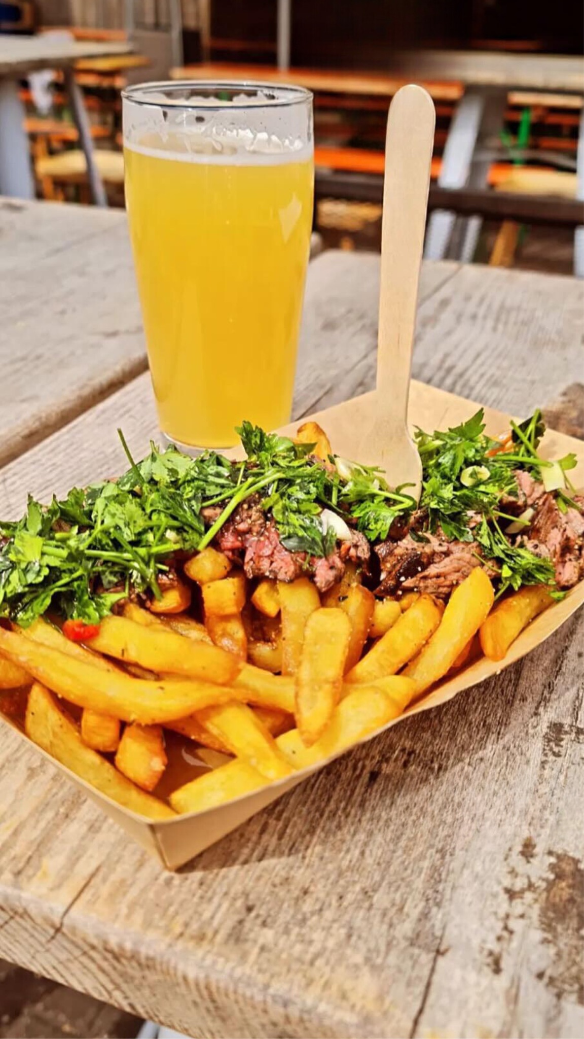 Saucy Steak & Chips with Fresh Homemade Sauces