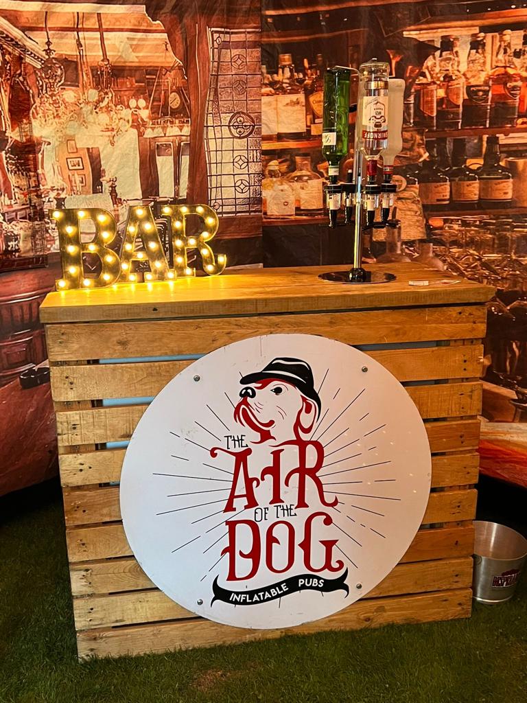 Inflatable Pub with Bar & More