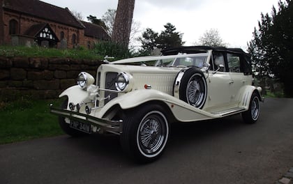 Gatsby Style 1930s Vintage Beauford Convertible