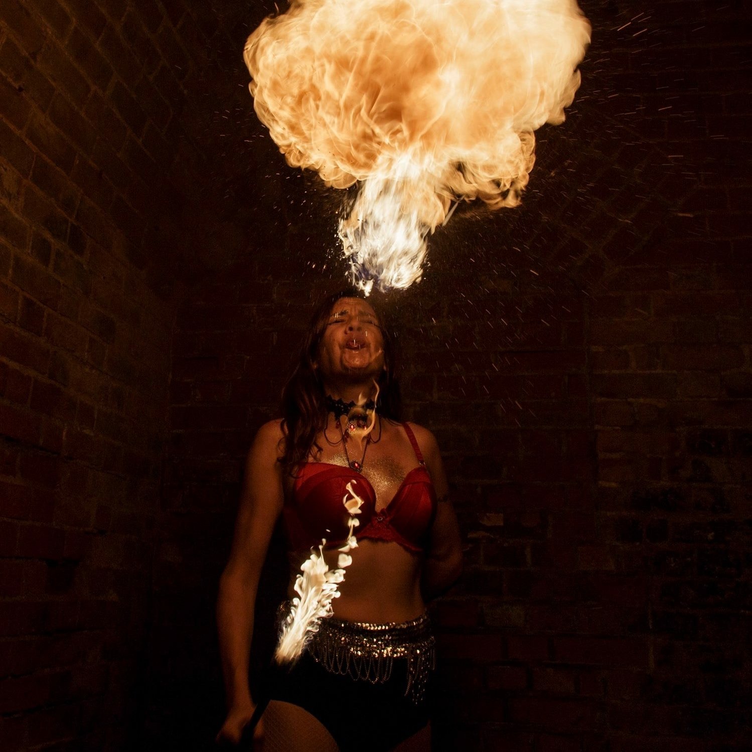 Skilled Fire Dancer for Any Event