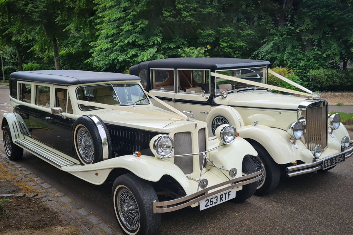 Beauford Limousine Finished in Black & Ivory