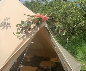 Beautifully Decorated Chillout Boho Tent