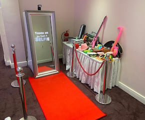 Magic Mirror Photo Booth with Fun & Interactive Attendant