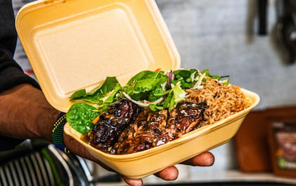 Authentic Jamaican Classics Menu Slow-Cooked on a Drum Barbecue
