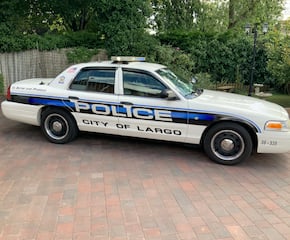 Something Totally Different -Original  American Cop Car