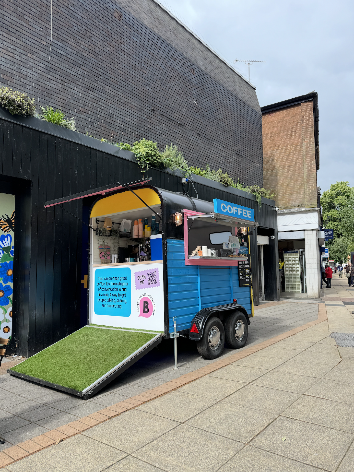 Enjoy Exceptional Drinks & Treats Served from Coffee Box