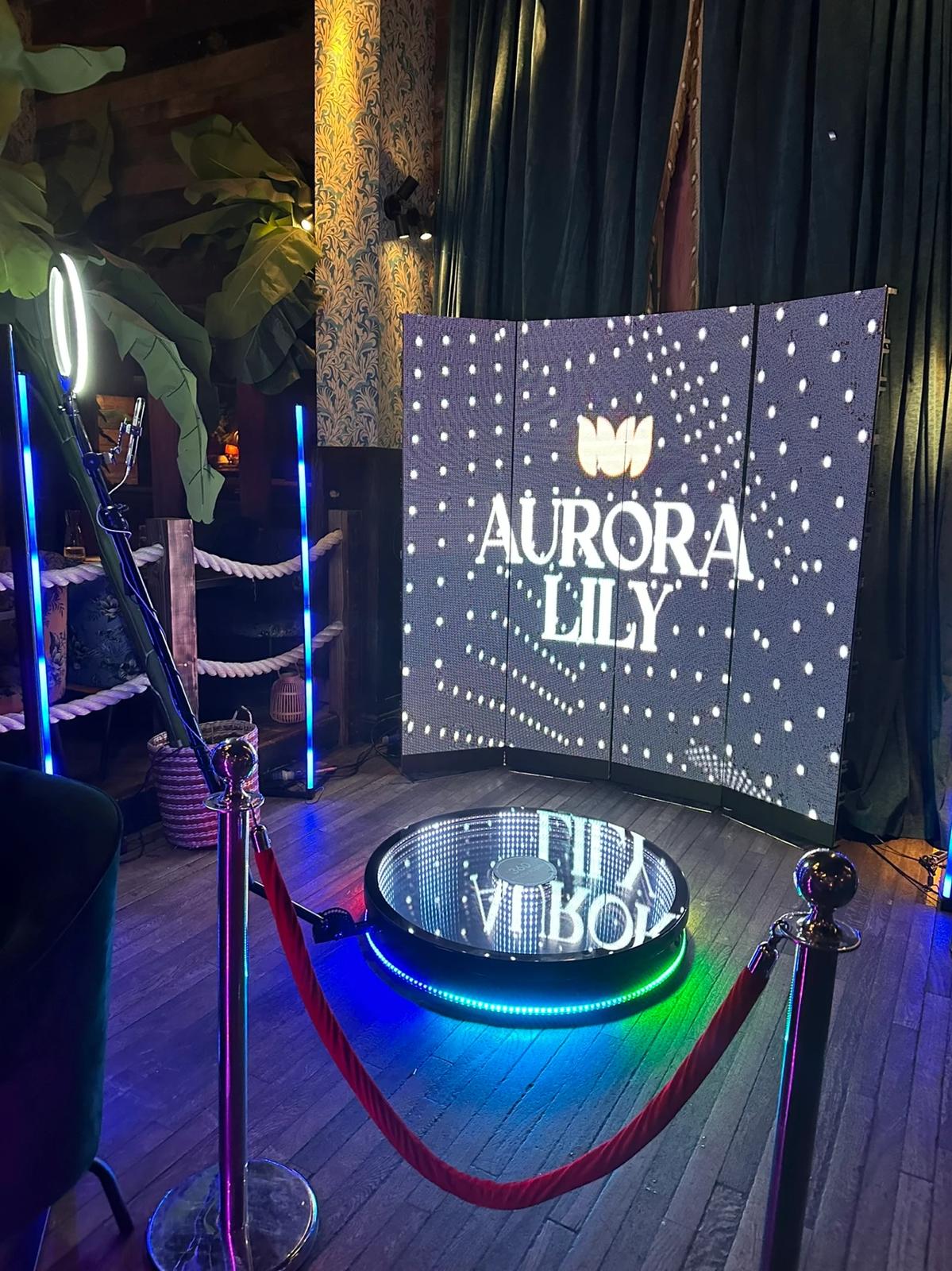 360 LED Infinity Photo Booth