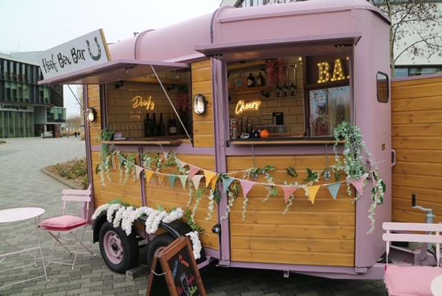 Beautifully Restored Mobile Horse Box Bar