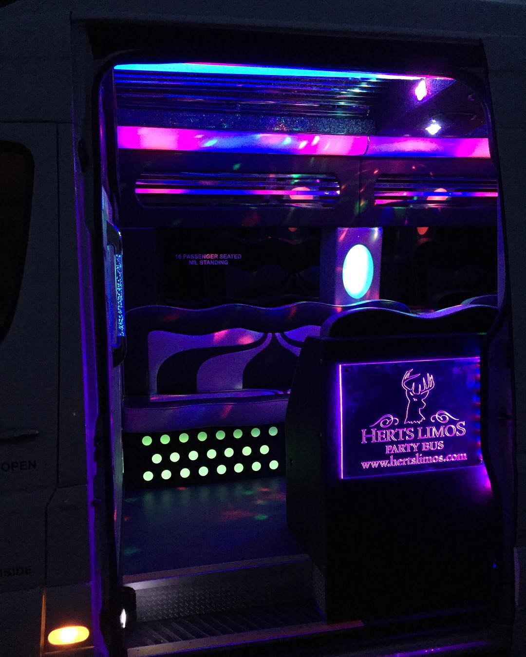 Mercedes Benz 16-Seater Karaoke Party Bus