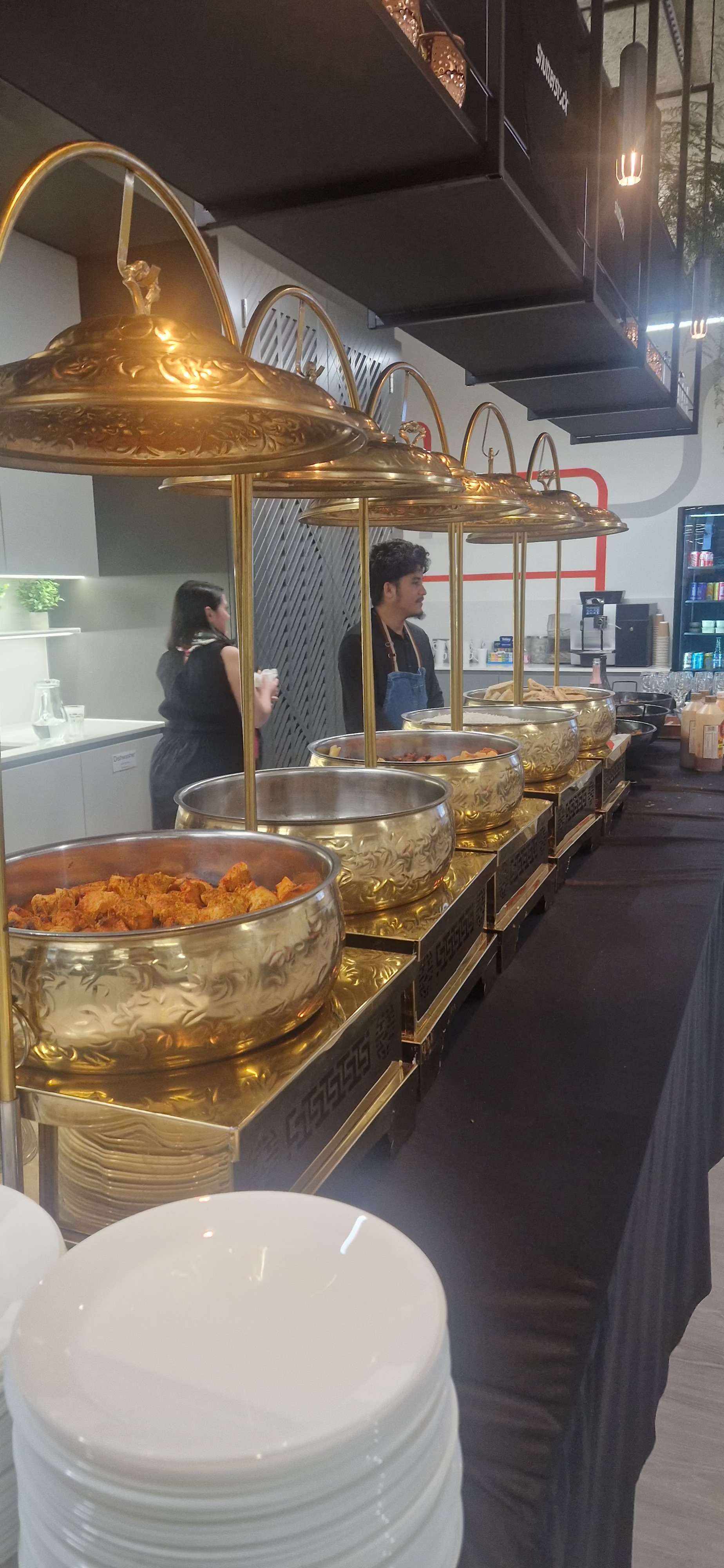 Delicious Indian Cold & Hot Food Buffet