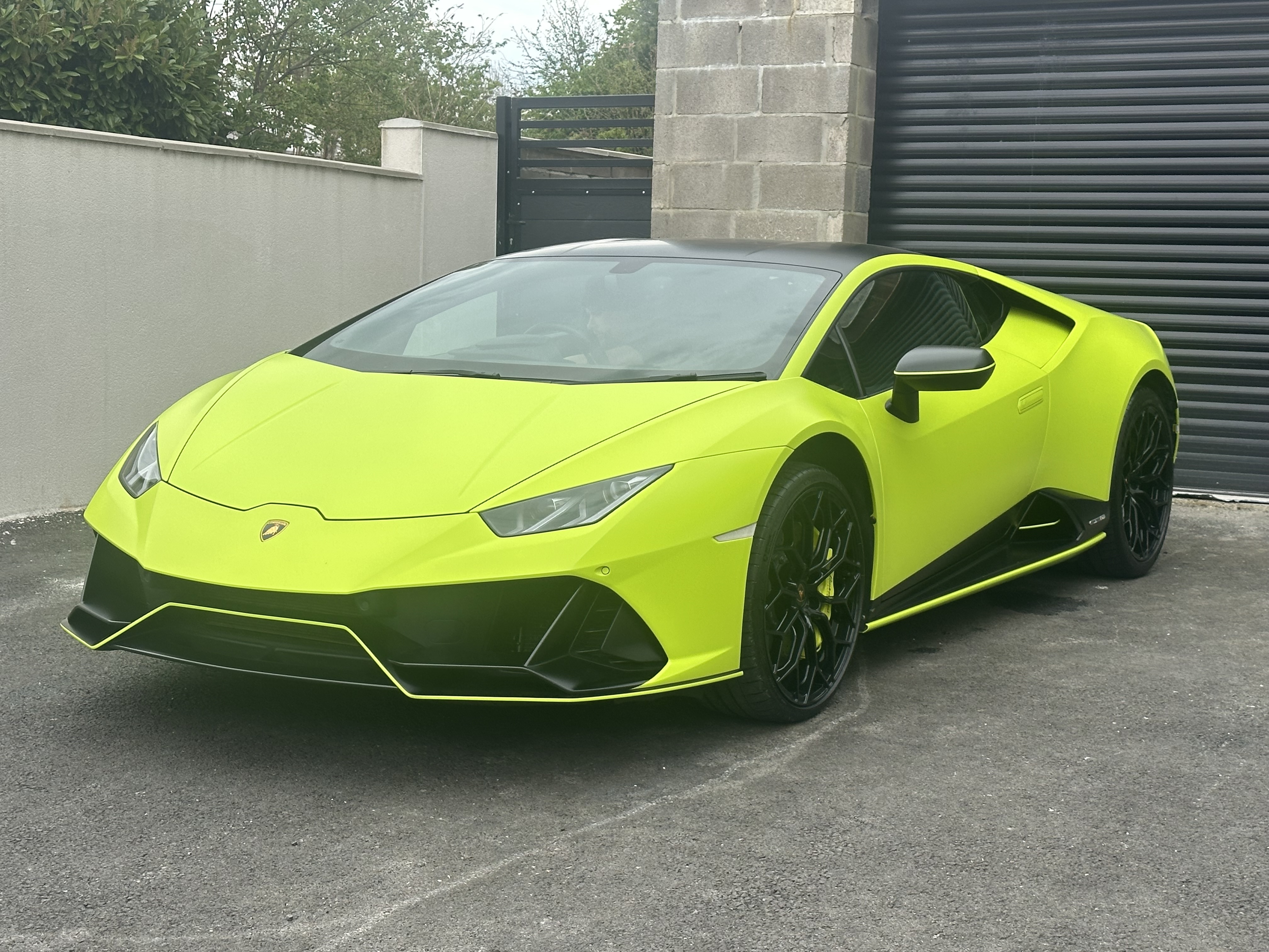 Lamborghini Huracán Green Supercar
