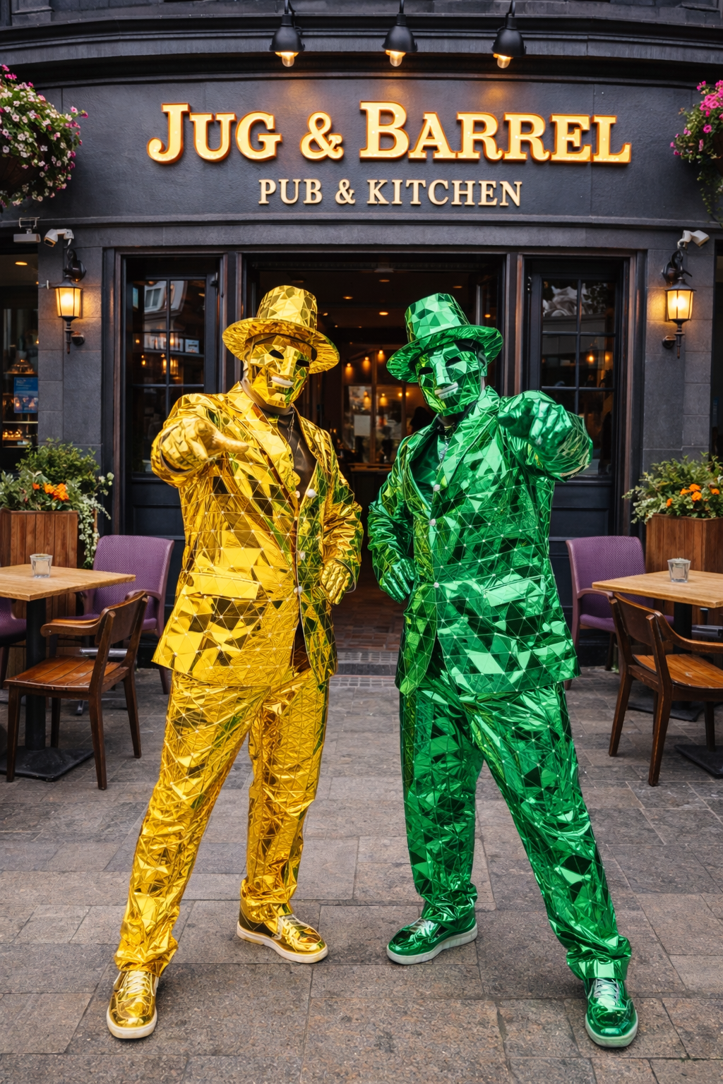 The Ultimate Mirror Men Duo