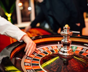 Glamourous Roulette & Blackjack Tables Fun Casino