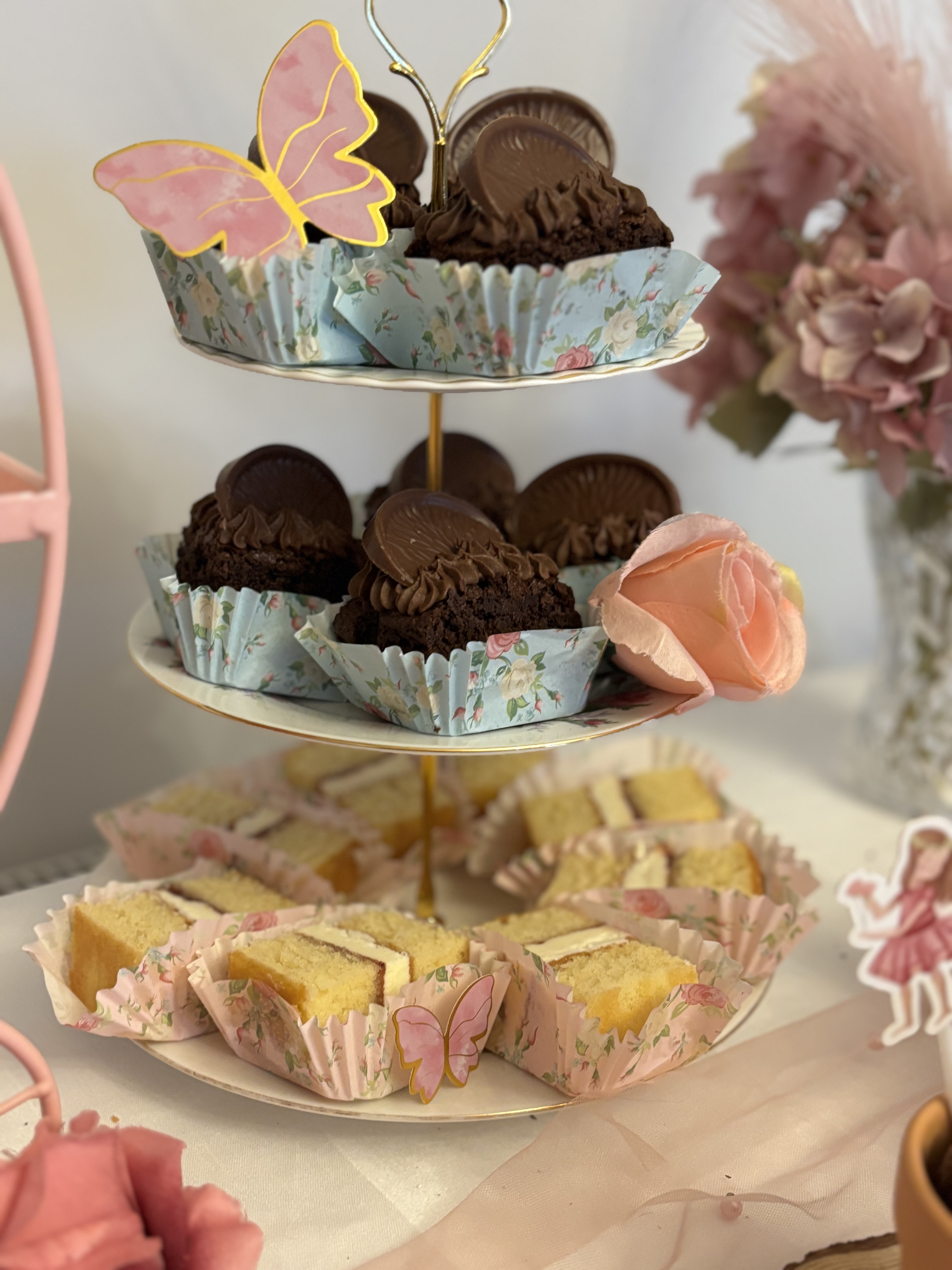 Vintage Afternoon Tea Buffet Style or Individually Plated