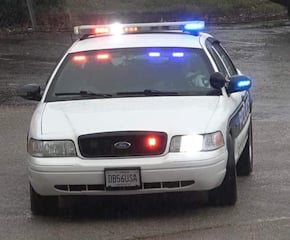 Something Totally Different -Original  American Cop Car
